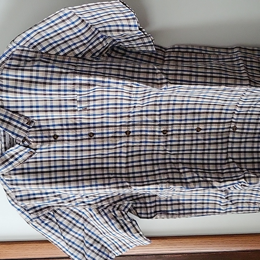 Carhartt short sleeve button down shirt Size XXL